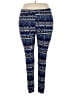 Bobbie Brooks Print Blue Leggings Size 3X - photo 1