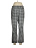 Tribal Houndstooth Black Casual Pants Size 12 - photo 1
