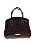 Brahmin 100% Leather Animal Print Brown Leather Satchel One size - photo 1