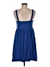 Krisa Solid Blue Casual Dress Size M - photo 2