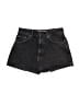 Topshop Black Denim Shorts Size 6 - photo 1