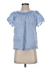Vineyard Vines Blue Short Sleeve Blouse Size XS - photo 1