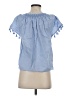 Vineyard Vines Blue Short Sleeve Blouse Size XS - photo 2