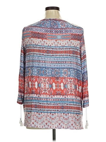 Vintage America Blues 3/4 Sleeve Blouse (view 2)