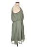 Miami 100% Polyester Solid Gray Casual Dress Size L - photo 4