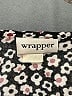Wrapper 100% Rayon Hearts Black Casual Skirt Size 14 - photo 4