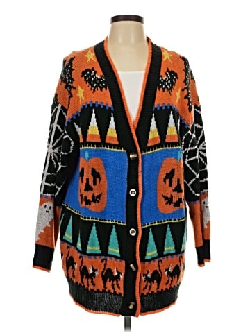 Shein Curve Cardigan (view 1)