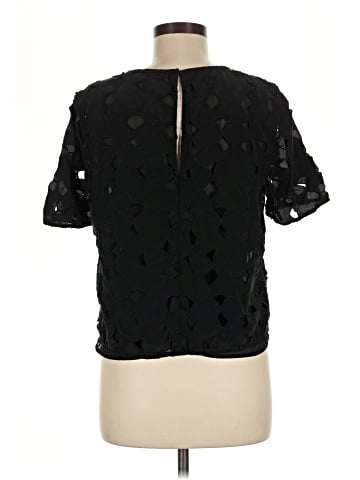 Equipment Short Sleeve Silk Top (view 2)
