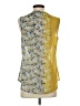 CAbi Yellow Sleeveless Blouse Size S - photo 2