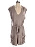 LA Made Solid Gray Romper Size S - photo 1