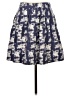 Fossil Print Blue Casual Skirt Size 2 - photo 2