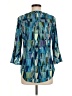 Dana Buchman Teal 3/4 Sleeve Blouse Size M - photo 2