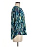 Dana Buchman Teal 3/4 Sleeve Blouse Size M - photo 4