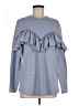 Cha Cha Vente Gray Long Sleeve Top Size M - photo 1