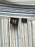 Milano Stripes Blue 3/4 Sleeve Button-Down Shirt Size 1X - photo 7