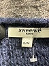 Sweewe Solid Blue Pullover Sweater Size S - photo 7