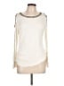 Style 100% Polyester Ivory Long Sleeve Top Size L - photo 1