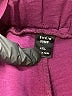 Shein Curve 100% Polyester Solid Purple Shorts Size 20 Plus (4) - photo 3