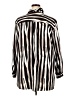 Investments 100% Polyester Stripes Black Long Sleeve Blouse Size 2X - photo 2