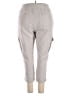 Stylus Solid Gray Cargo Pants Size XXL - photo 2