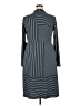 Nine West Stripes Blue Casual Dress Size XXL - photo 2