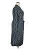 Nine West Stripes Blue Casual Dress Size XXL - photo 4