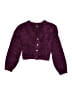 Art Class Tweed Purple Cardigan Size 10 - 12 - photo 1