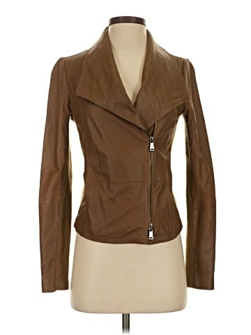 Vince. Leather Jacket (view 1)