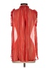 Elie Tahari Red Sleeveless Blouse Size S - photo 2