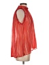 Elie Tahari Red Sleeveless Blouse Size S - photo 4