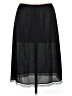 Unbranded Solid Black Casual Skirt Size M - photo 1
