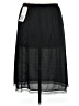 Unbranded Solid Black Casual Skirt Size M - photo 2