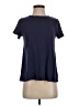 J.Jill Blue Short Sleeve Top Size S - photo 1