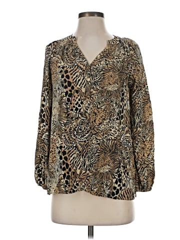 Lilly Pulitzer Long Sleeve Silk Top (view 1)