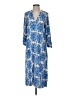 Zara Paisley Blue Casual Dress Size XS - photo 1