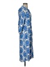 Zara Paisley Blue Casual Dress Size XS - photo 4