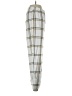 Zara Plaid Ivory Casual Pants Size S - photo 4
