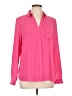 The Limited 100% Polyester Pink Long Sleeve Blouse Size L - photo 1