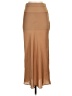 Free People Solid Tan Formal Skirt Size 4 - photo 1