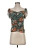 Madison Green Short Sleeve Top Size S - photo 1