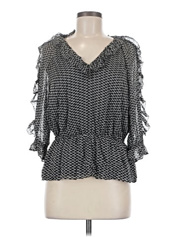 Joie 3/4 Sleeve Silk Top (view 1)