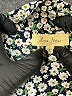 Love Notes 100% Rayon Animal Print Ivory Long Sleeve Blouse Size L - photo 7