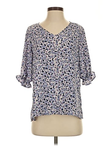 Well Worn 3/4 Sleeve Blouse (view 1)