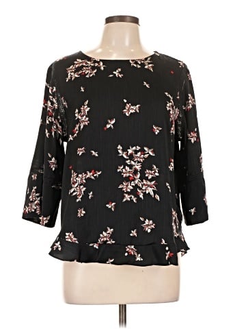 Apt. 9 3/4 Sleeve Blouse (view 1)