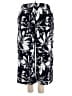 Nine West 100% Polyester Print Black Casual Pants Size XXL - photo 2