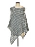 Simply Noelle Gray Poncho One size - photo 1