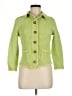 Appleseeds 100% Cotton Houndstooth Green Jacket Size M - photo 1