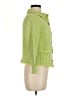 Appleseeds 100% Cotton Houndstooth Green Jacket Size M - photo 4