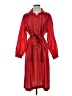 Sears 100% Polyester Red Casual Dress Size S (estimated) - photo 1