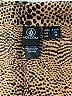 Volcom 100% Viscose Animal Print Brown Short Sleeve Blouse Size L - photo 7
